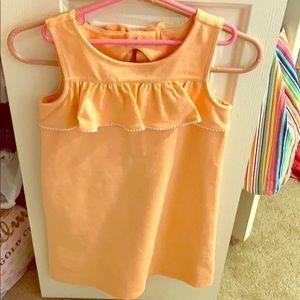 Janie and jack dress size 7 peach